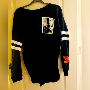 Michael Myers long sleeve black top.